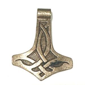 Thor Hammer with celtic knots